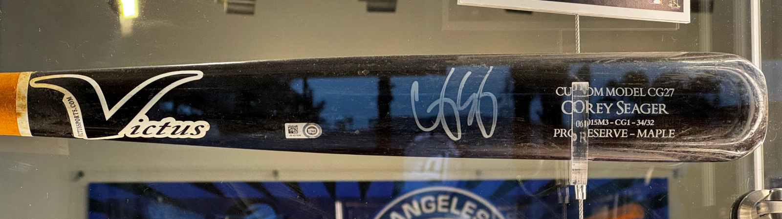 Corey Seager's Baseball Bat Corey Seager's Baseball Bat