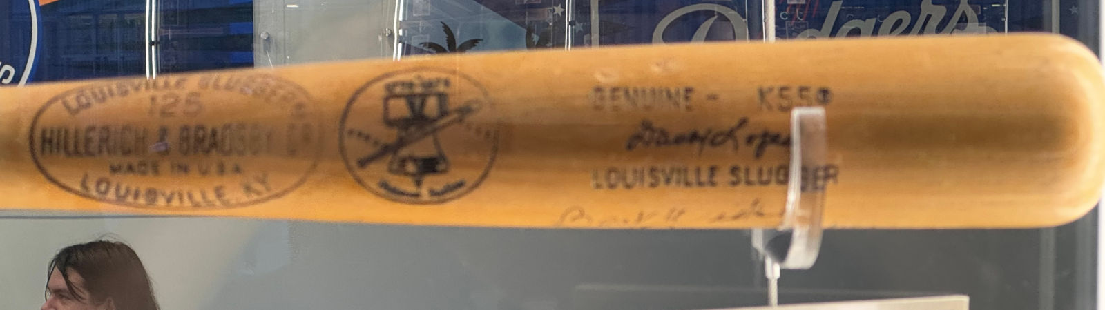 Dave Lopes's Baseball Bat Dave Lopes's Baseball Bat
