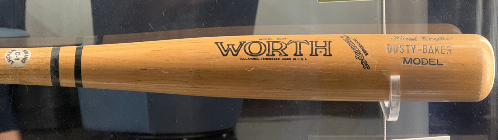 Dusty Baker's Baseball Bat Dusty Baker's Baseball Bat