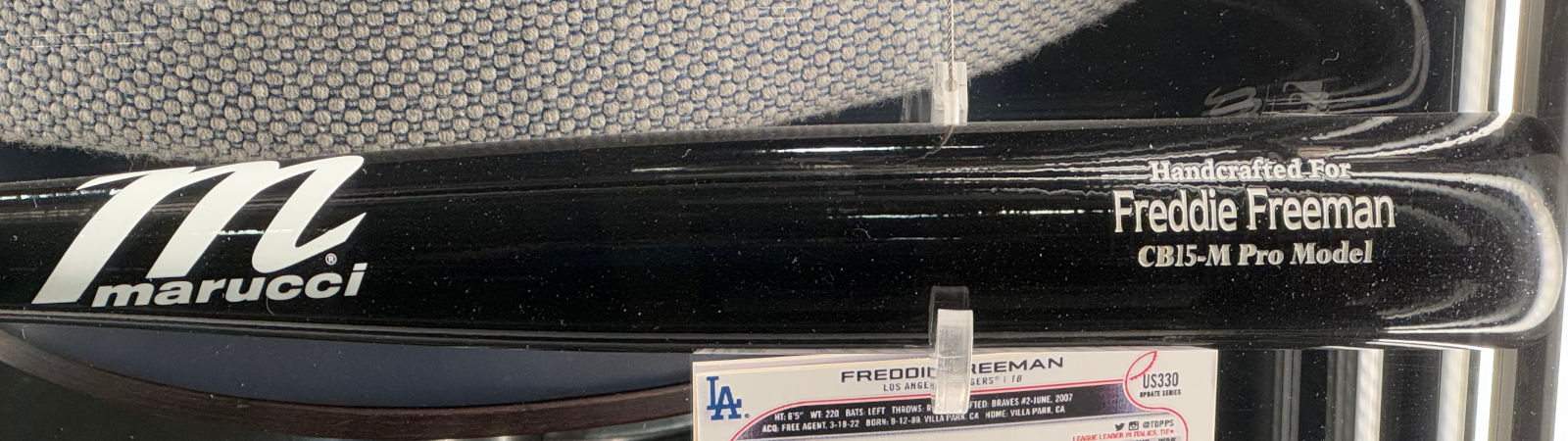 Freddie Freeman's Baseball Bat Freddie Freeman's Baseball Bat