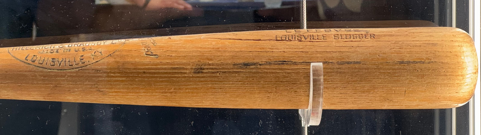 Jim Lefebvre's Baseball Bat Jim Lefebvre's Baseball Bat
