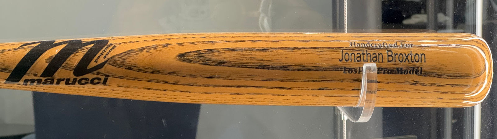 Jonathan Broxton's Baseball Bat Jonathan Broxton's Baseball Bat