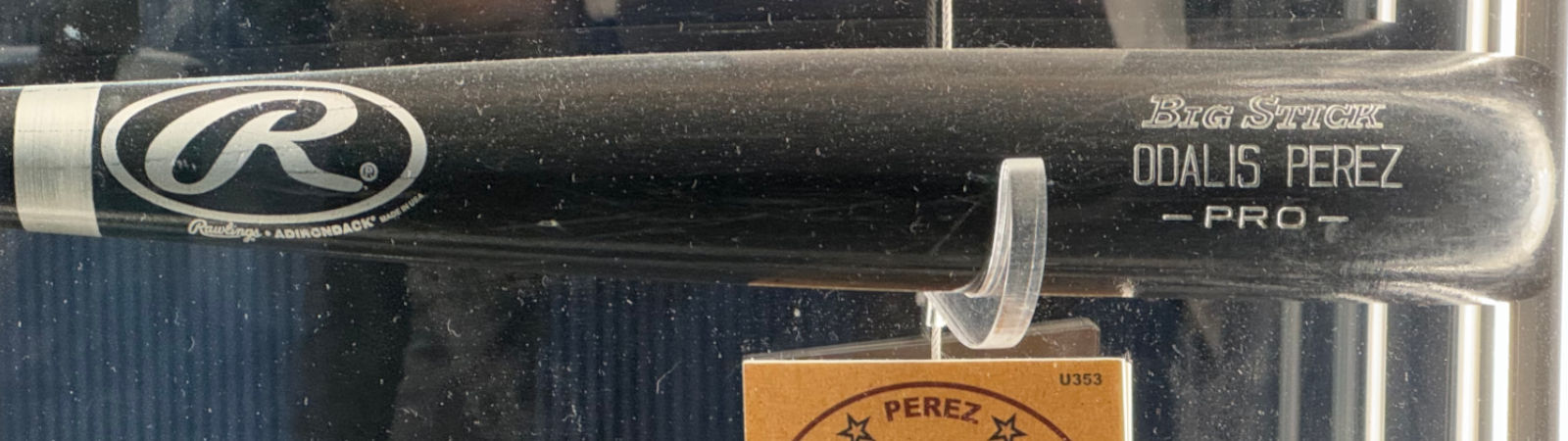 Odalis Perez's Baseball Bat Odalis Perez's Baseball Bat