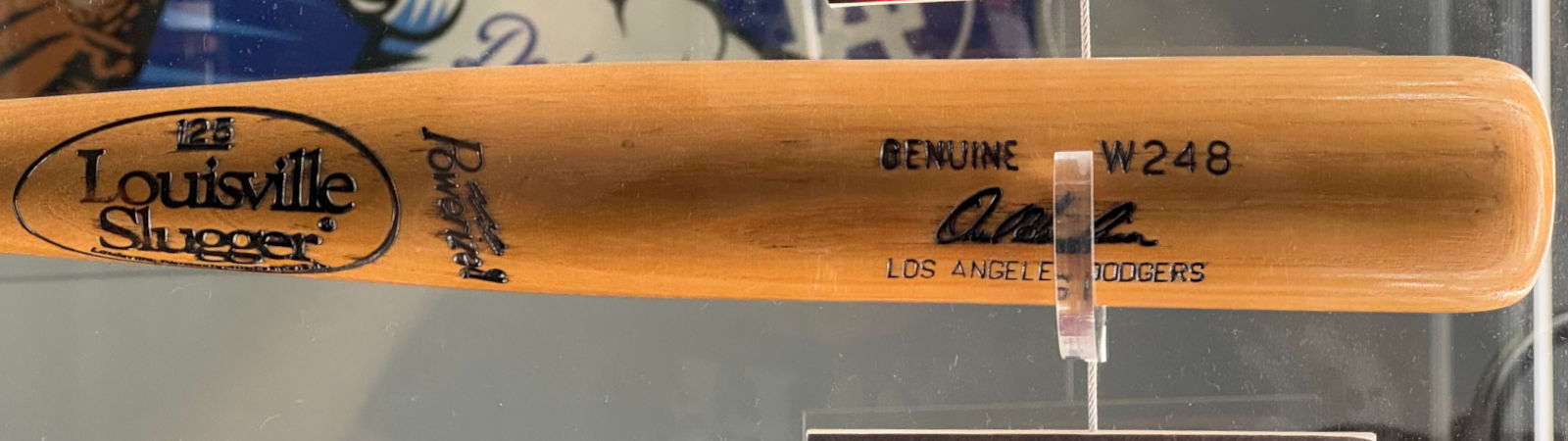 Orel Hershiser's Baseball Bat Orel Hershiser's Baseball Bat
