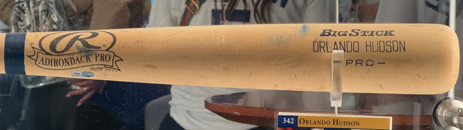 Orlando Hudson's Baseball Bat Orlando Hudson's Baseball Bat