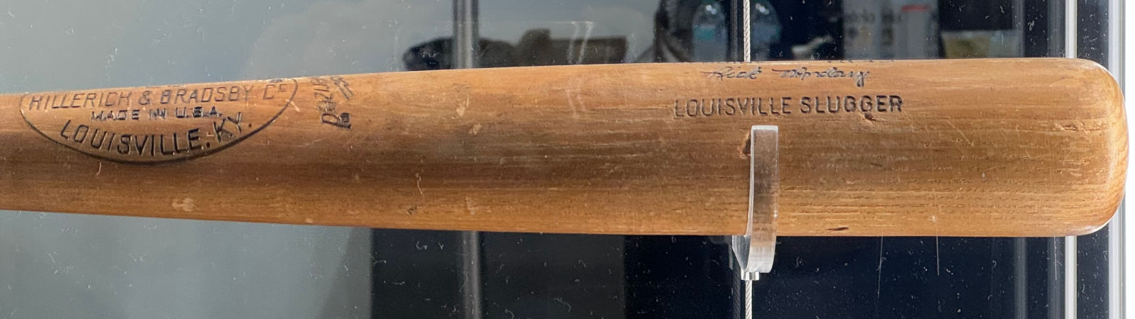 Rick Monday's Baseball Bat Rick Monday's Baseball Bat
