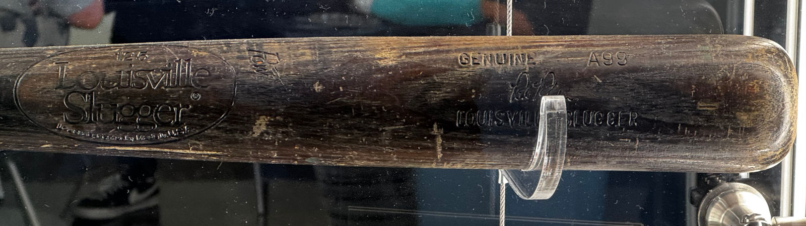 Rick Rhoden's Baseball Bat Rick Rhoden's Baseball Bat