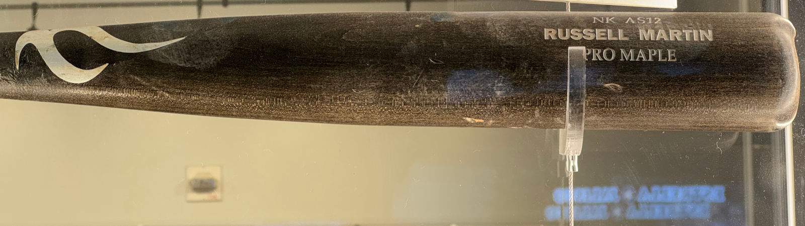 Russell Martin's Baseball Bat Russell Martin's Baseball Bat