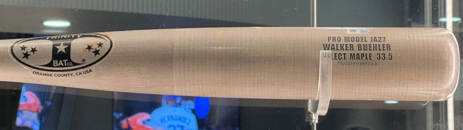 Walker Beuhler's Baseball Bat Walker Beuhler's Baseball Bat