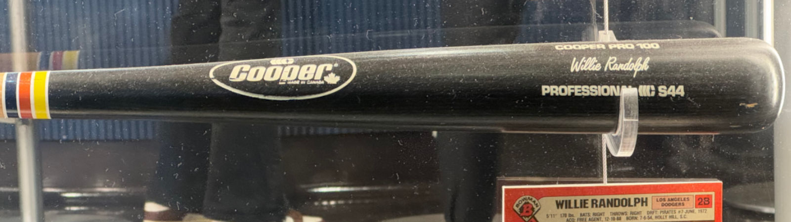 Willie Randolph's Baseball Bat Willie Randolph's Baseball Bat