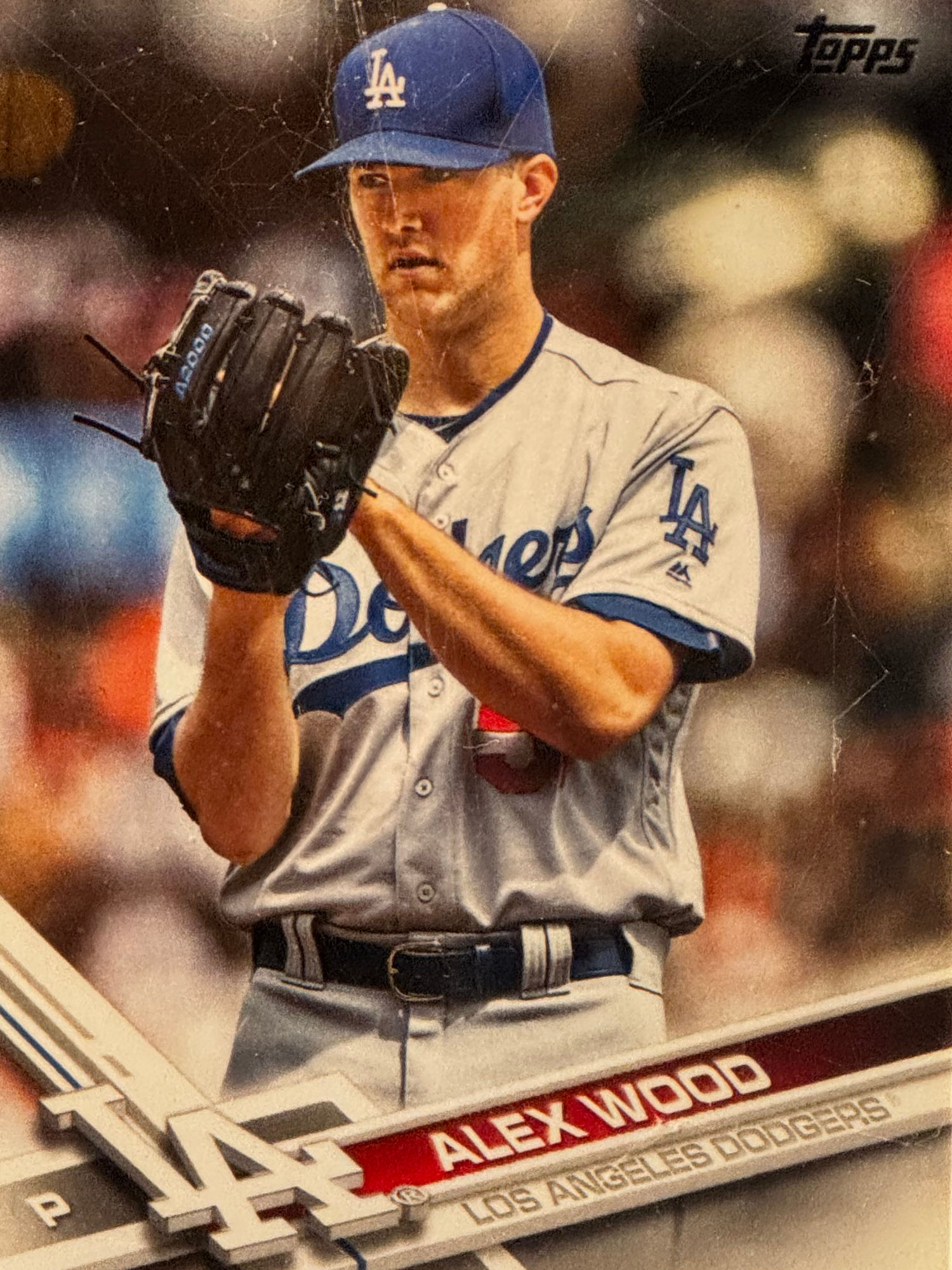 Alex Wood's Baseball Card Alex Wood's Baseball Card