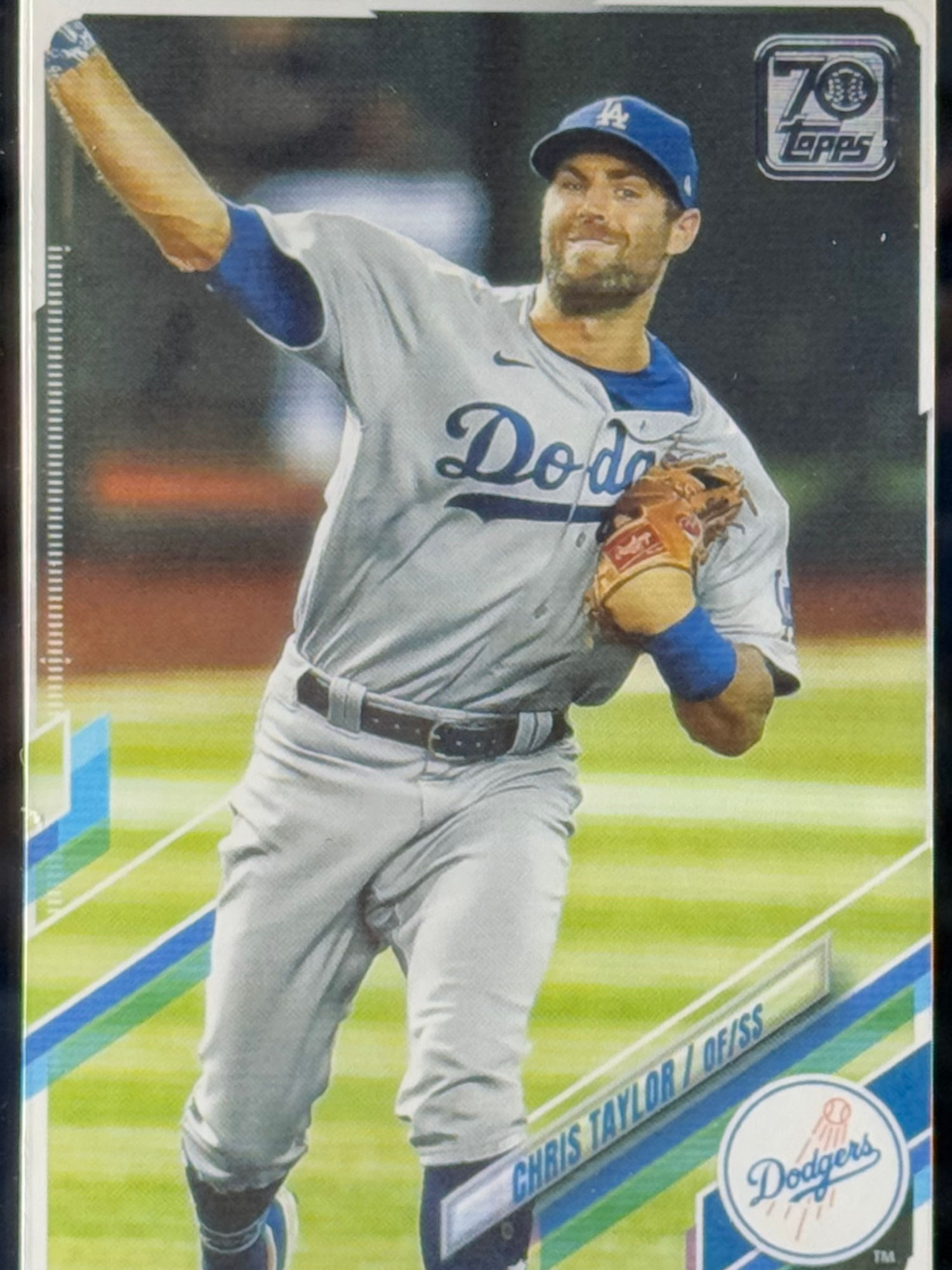 Chris Taylor's Baseball Card Chris Taylor's Baseball Card