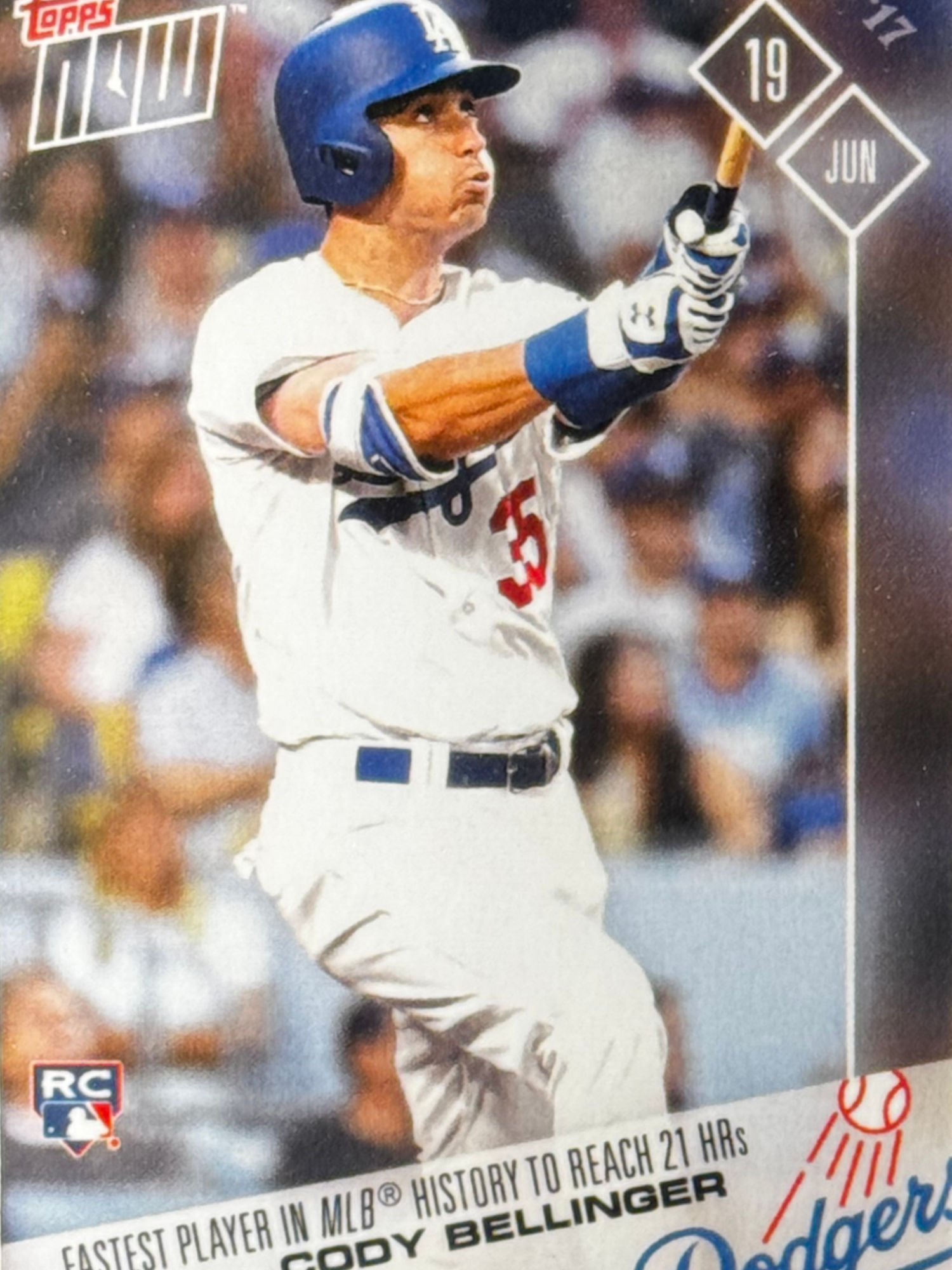 Cody Bellinger's Baseball Card Cody Bellinger's Baseball Card