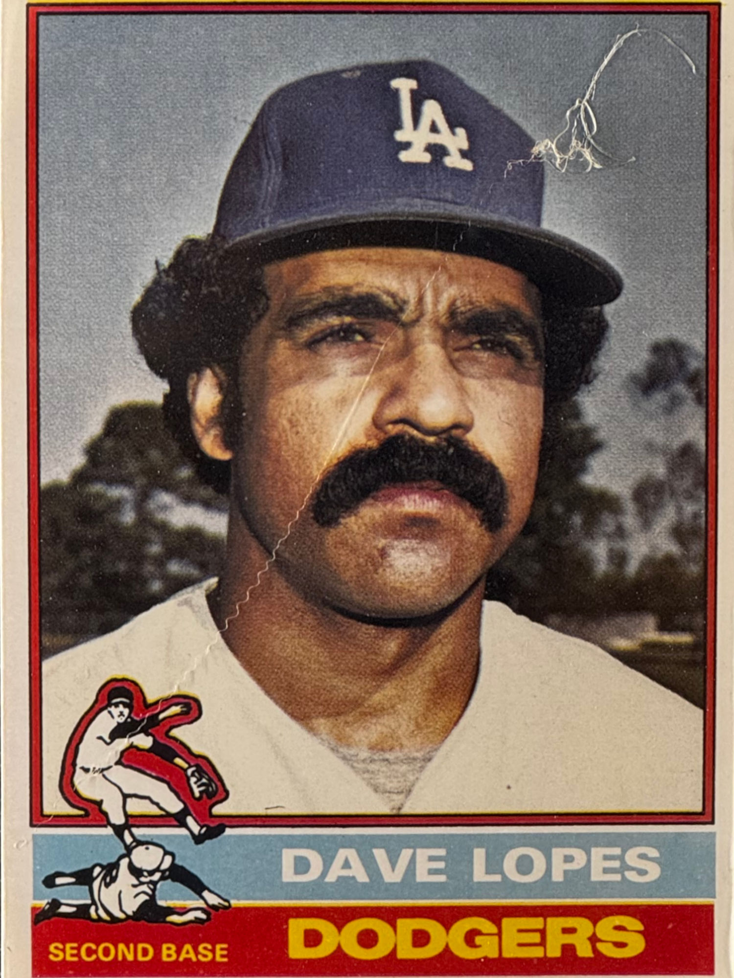 Dave Lopes's Baseball Card Dave Lopes's Baseball Card