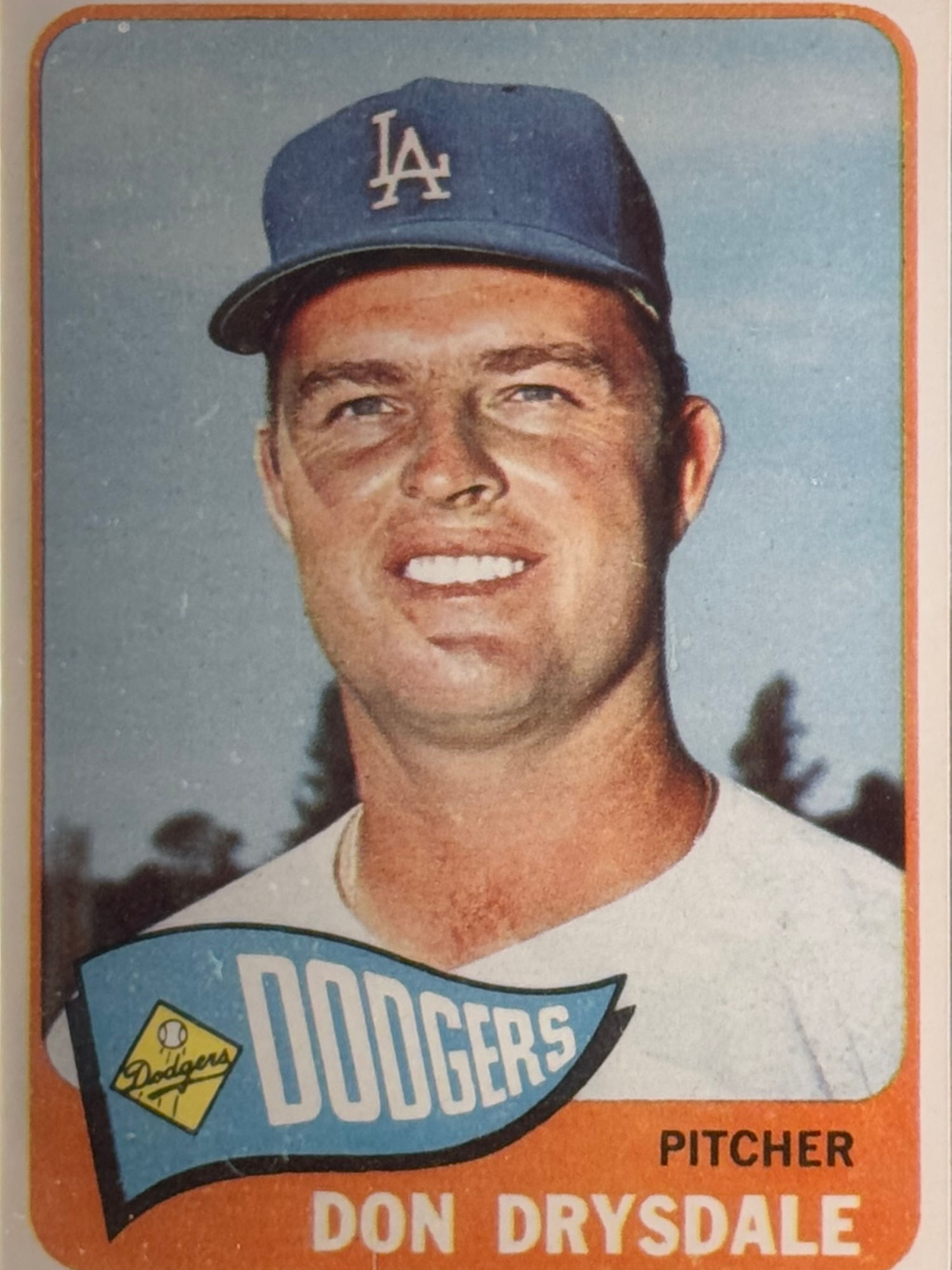 Don Drysdale's Baseball Card Don Drysdale's Baseball Card