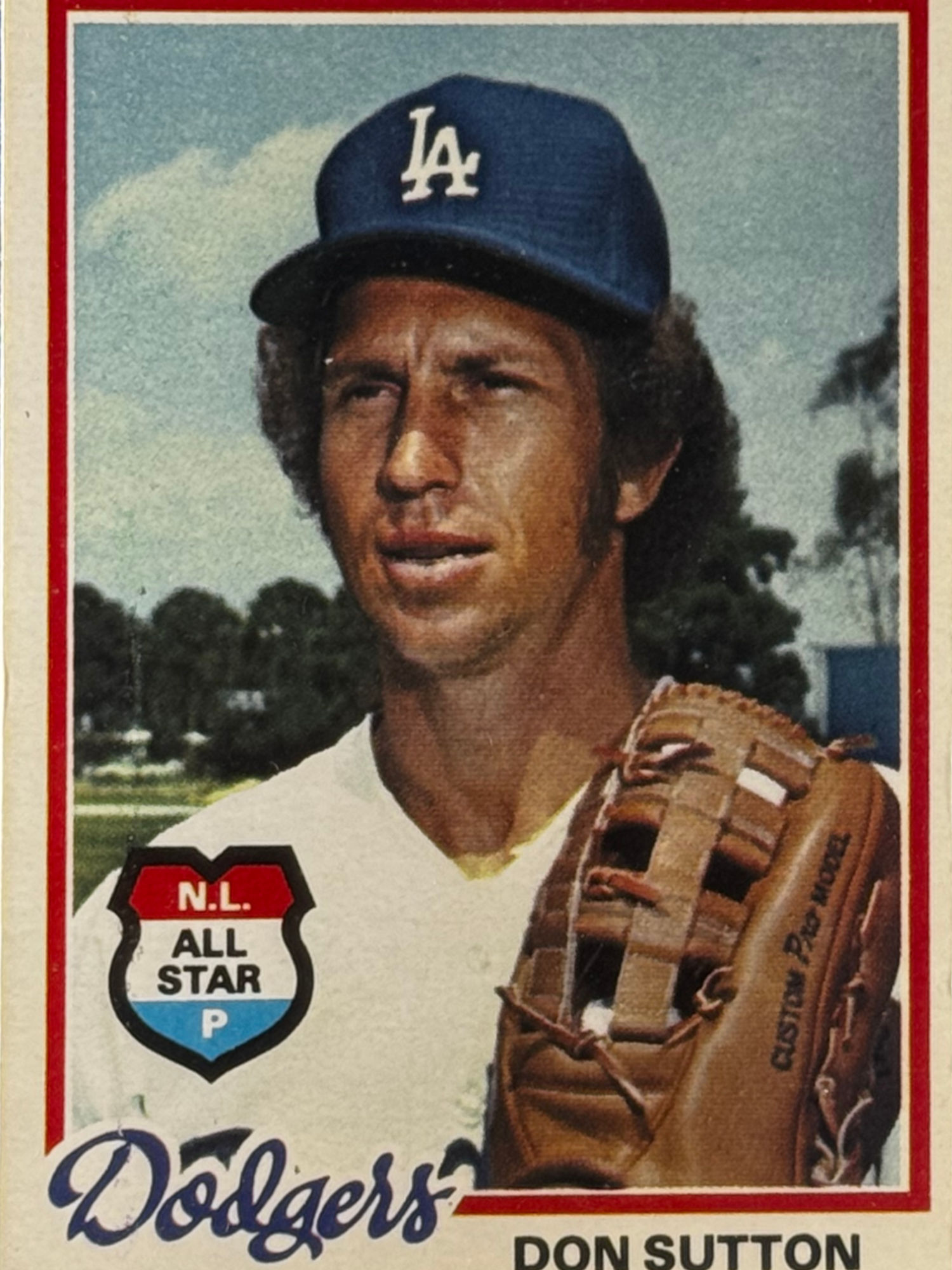 Don Sutton's Baseball Card Don Sutton's Baseball Card