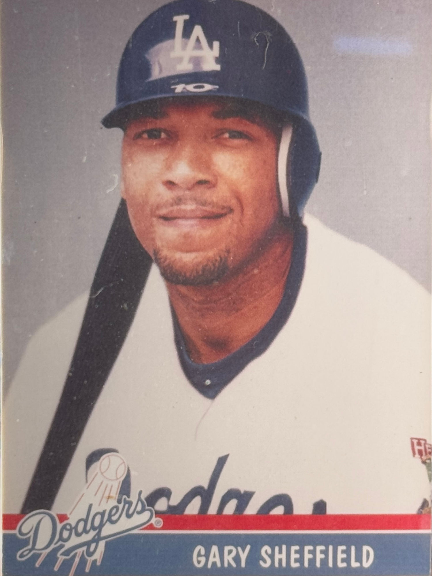 Gary Sheffield's Baseball Card Gary Sheffield's Baseball Card