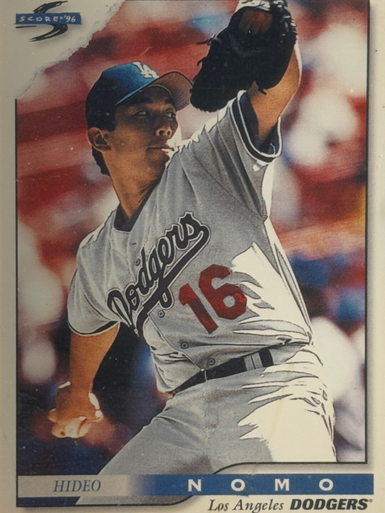 Hideo Nomo's Baseball Card Hideo Nomo's Baseball Card