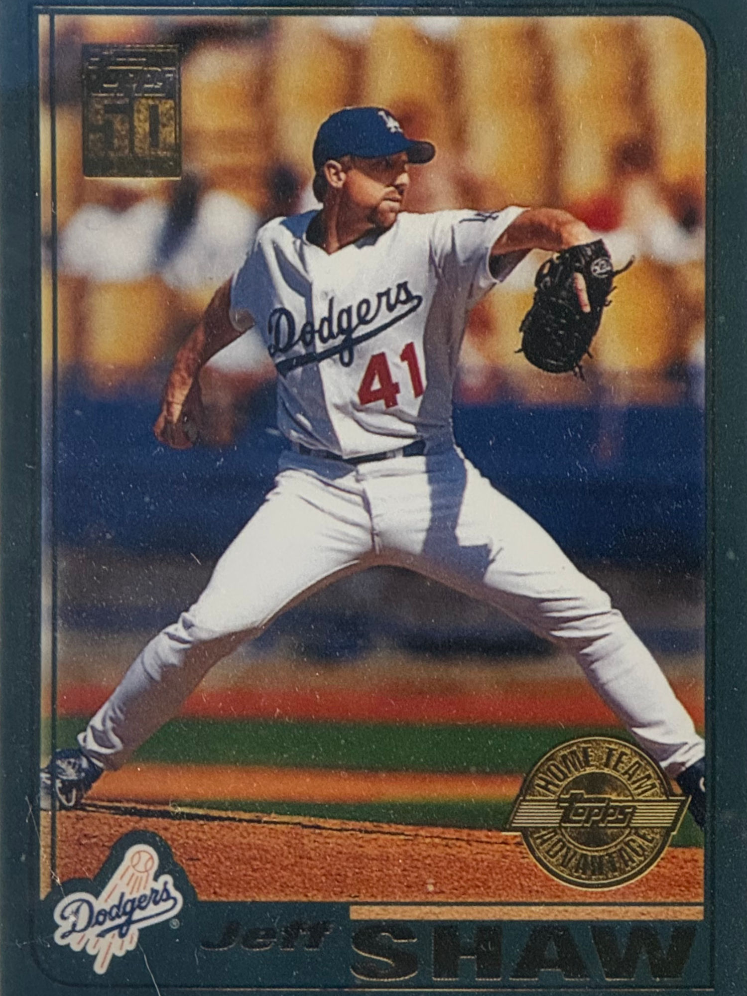 Jeff Shaw's Baseball Card Jeff Shaw's Baseball Card