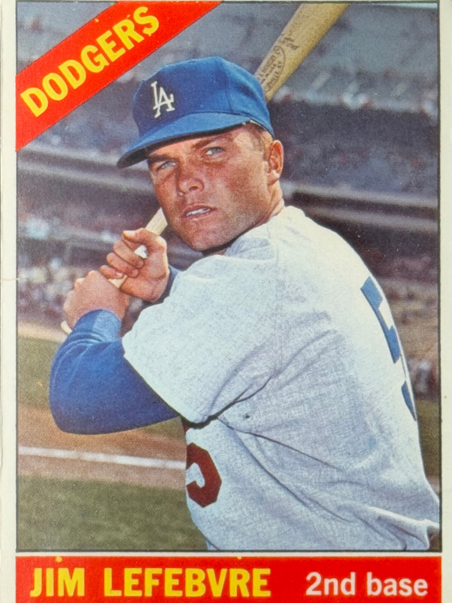 Jim Lefebvre's Baseball Card Jim Lefebvre's Baseball Card