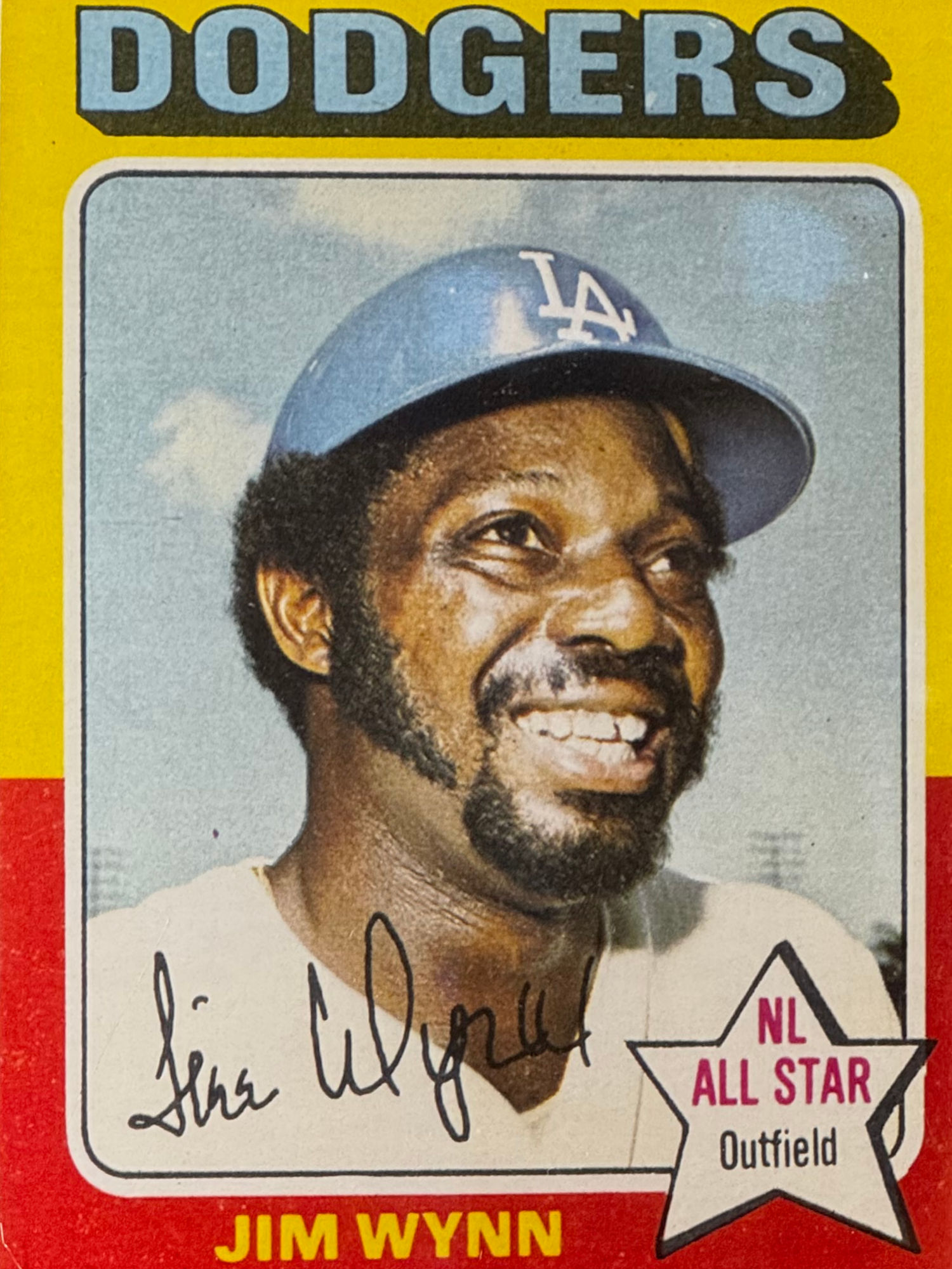Jimmy Wynn's Baseball Card Jimmy Wynn's Baseball Card