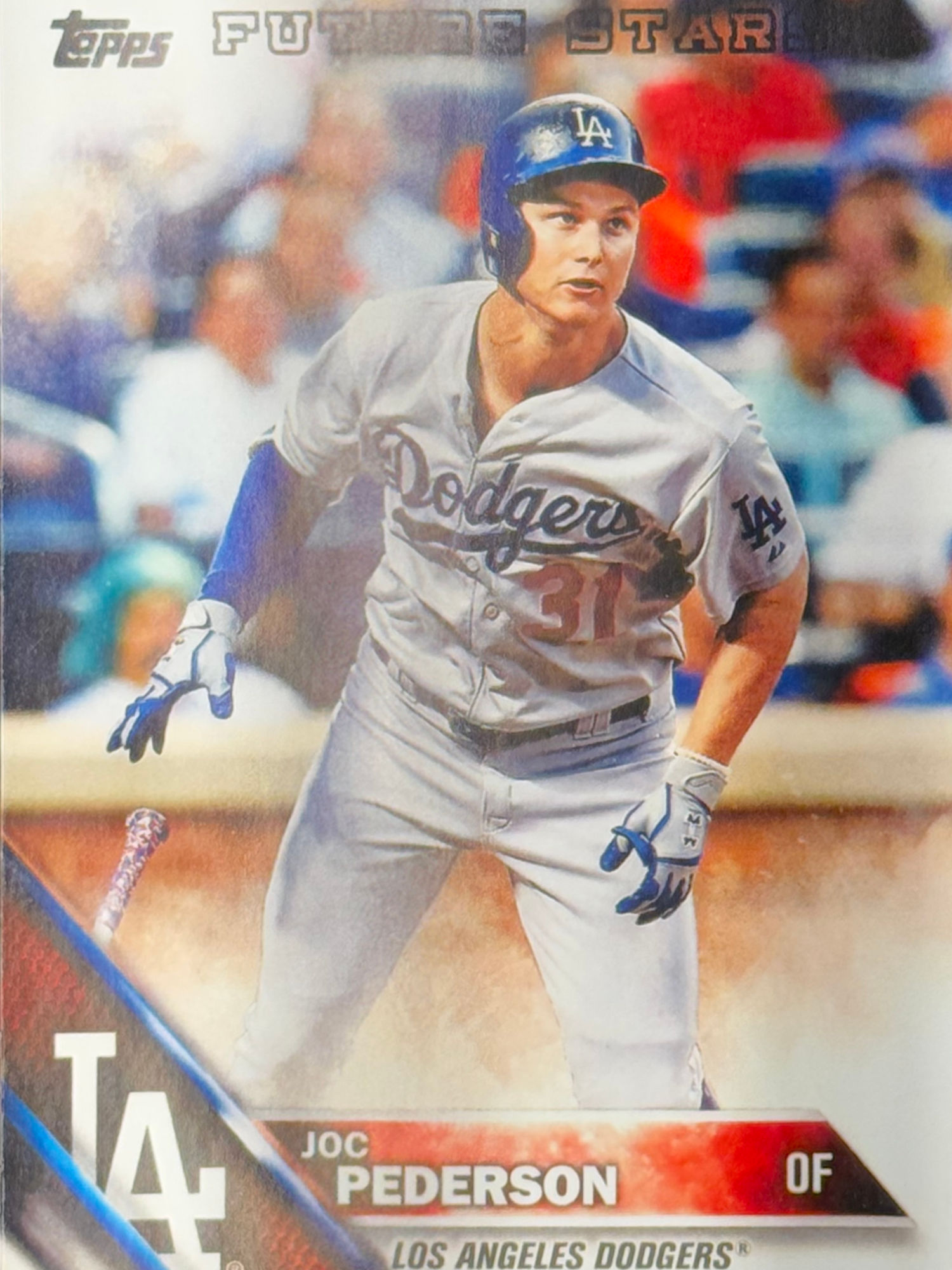 Joc Pederson's Baseball Card Joc Pederson's Baseball Card