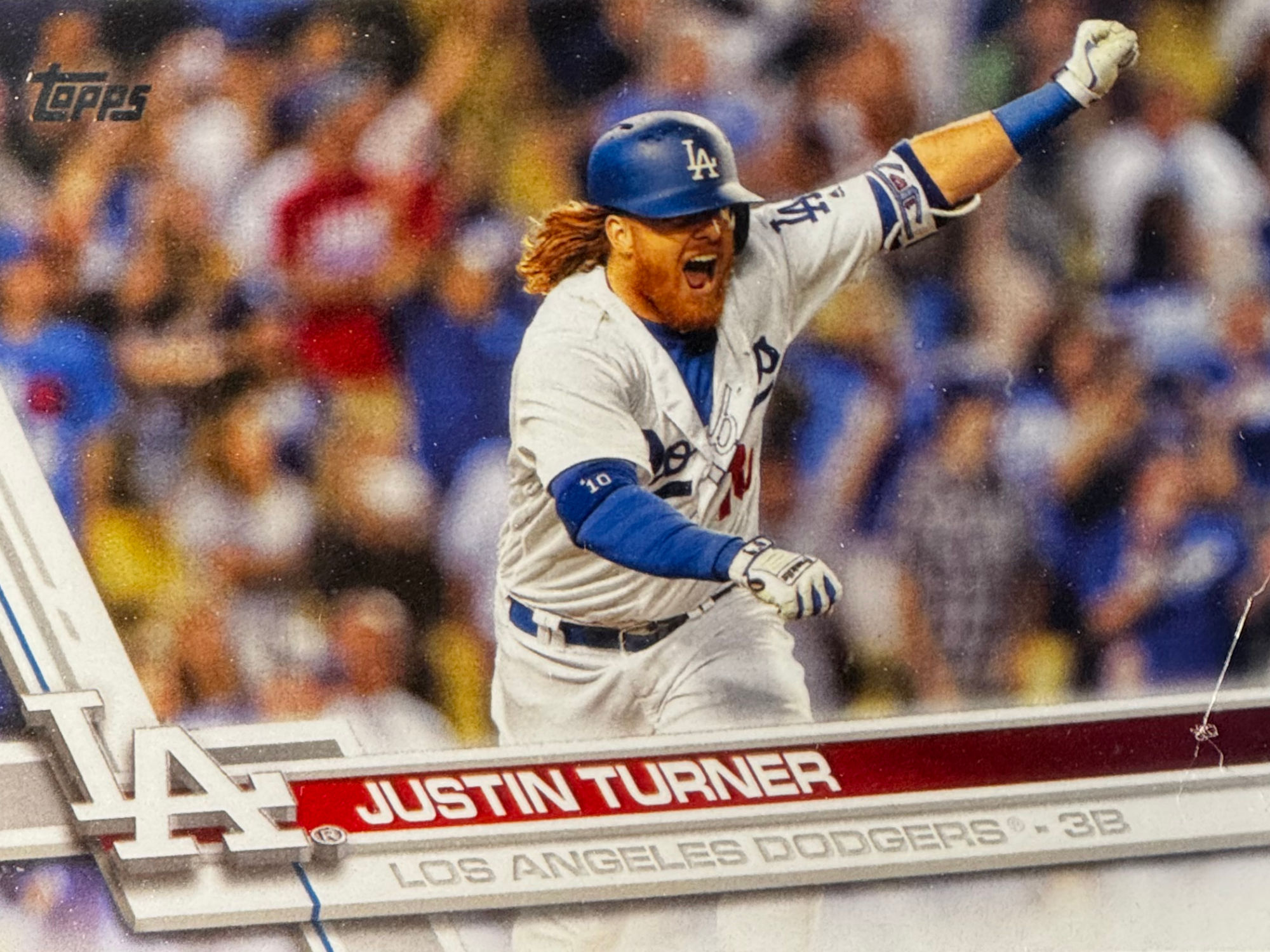 Justin Turner's Baseball Card Justin Turner's Baseball Card
