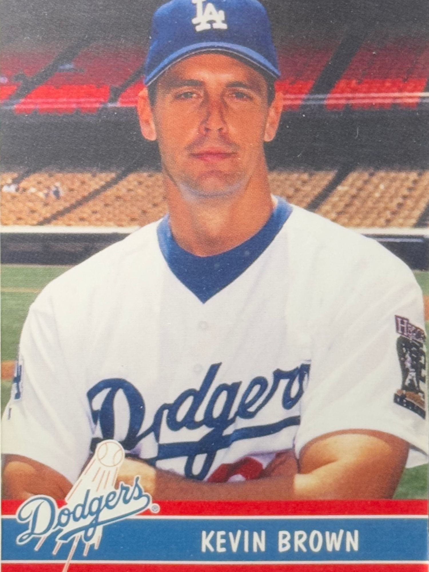 Kevin Brown's Baseball Card Kevin Brown's Baseball Card