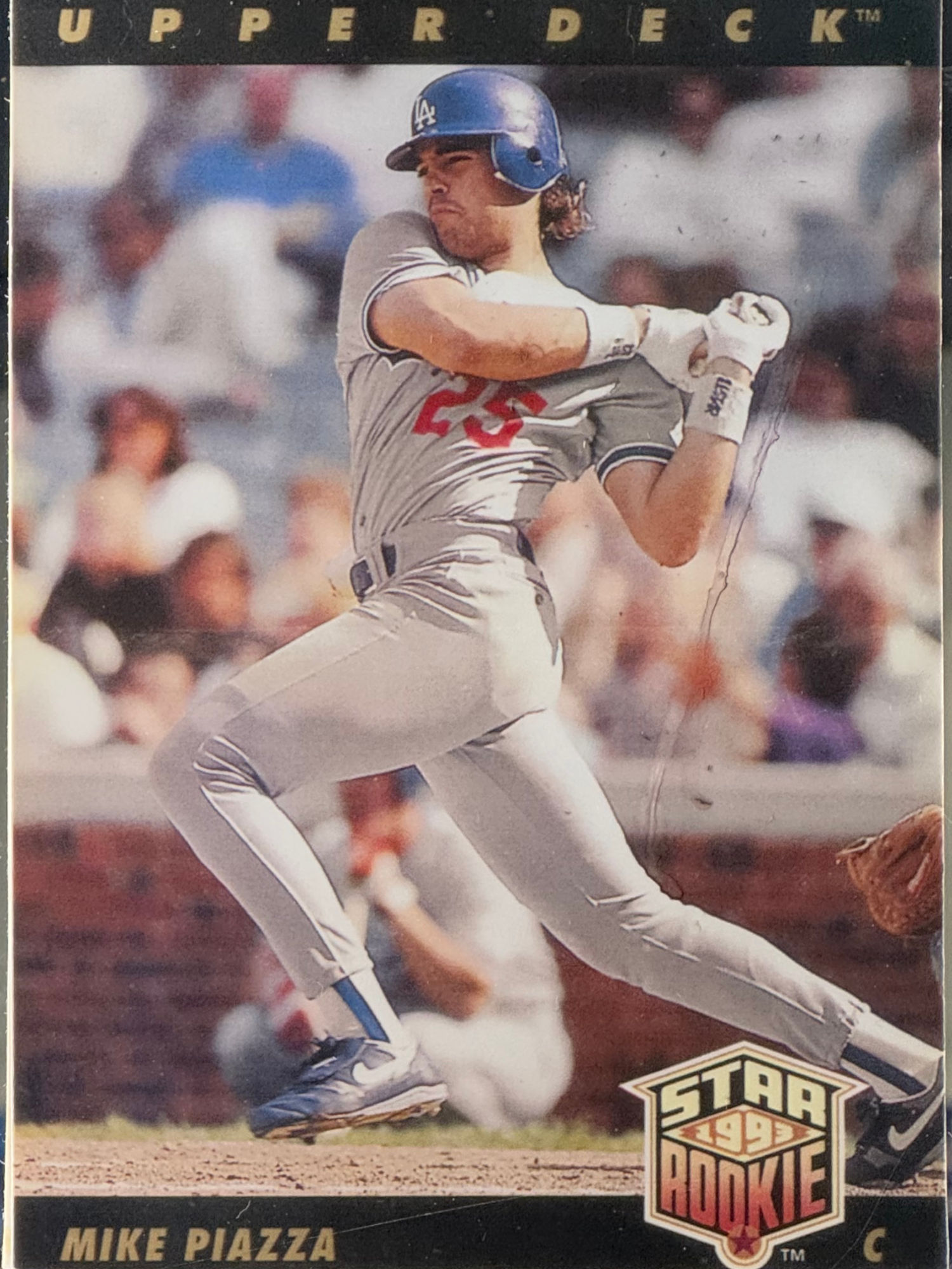 Mike Piazza's Baseball Card Mike Piazza's Baseball Card
