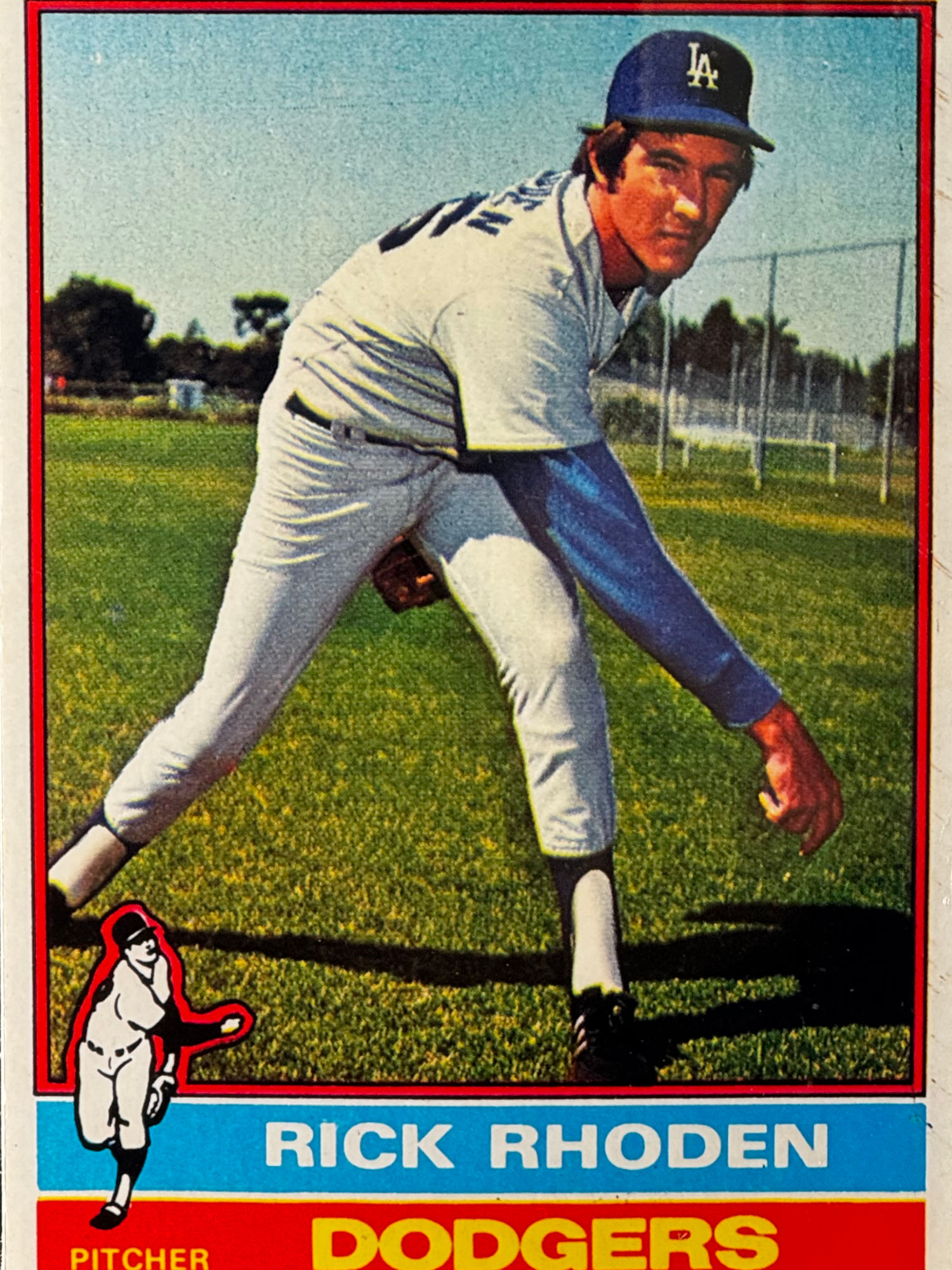 Rick Rhoden's Baseball Card Rick Rhoden's Baseball Card