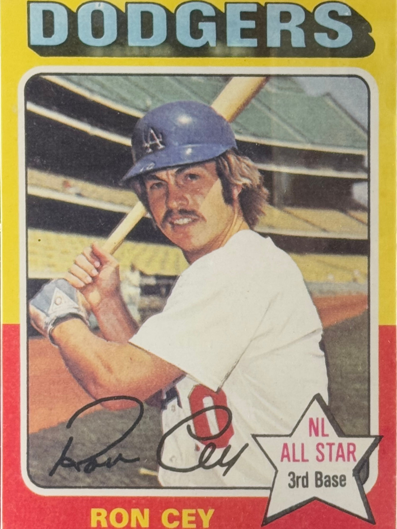 Ron Cey's Baseball Card Ron Cey's Baseball Card