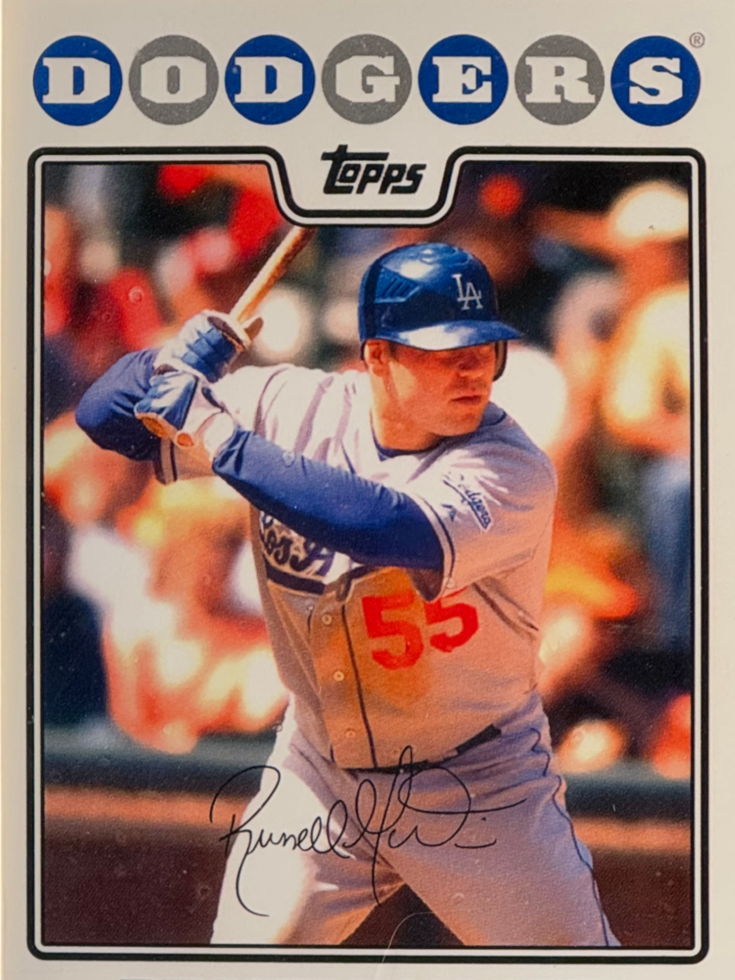 Russell Martin's Baseball Card Russell Martin's Baseball Card