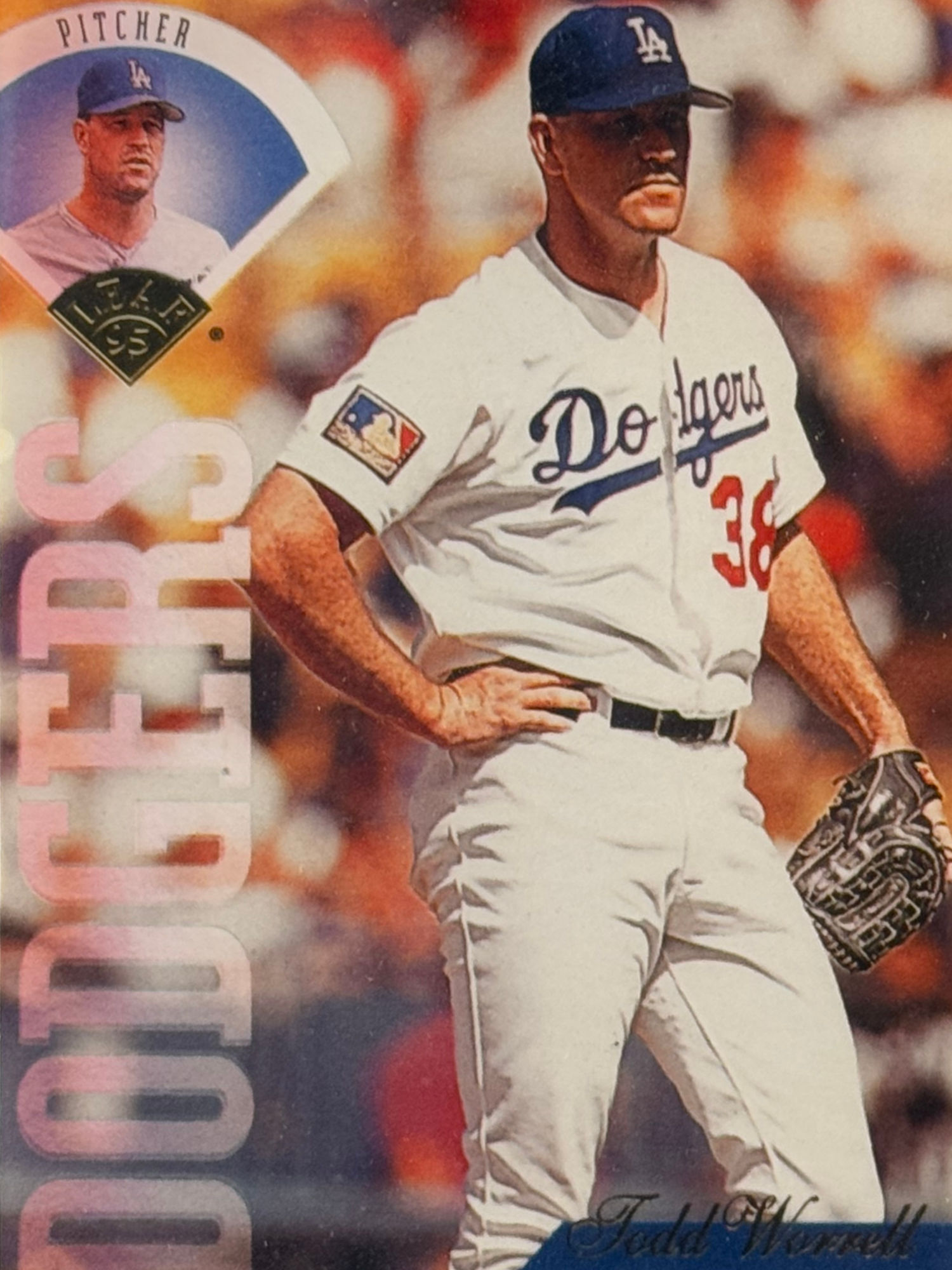 Todd Worrell's Baseball Card Todd Worrell's Baseball Card