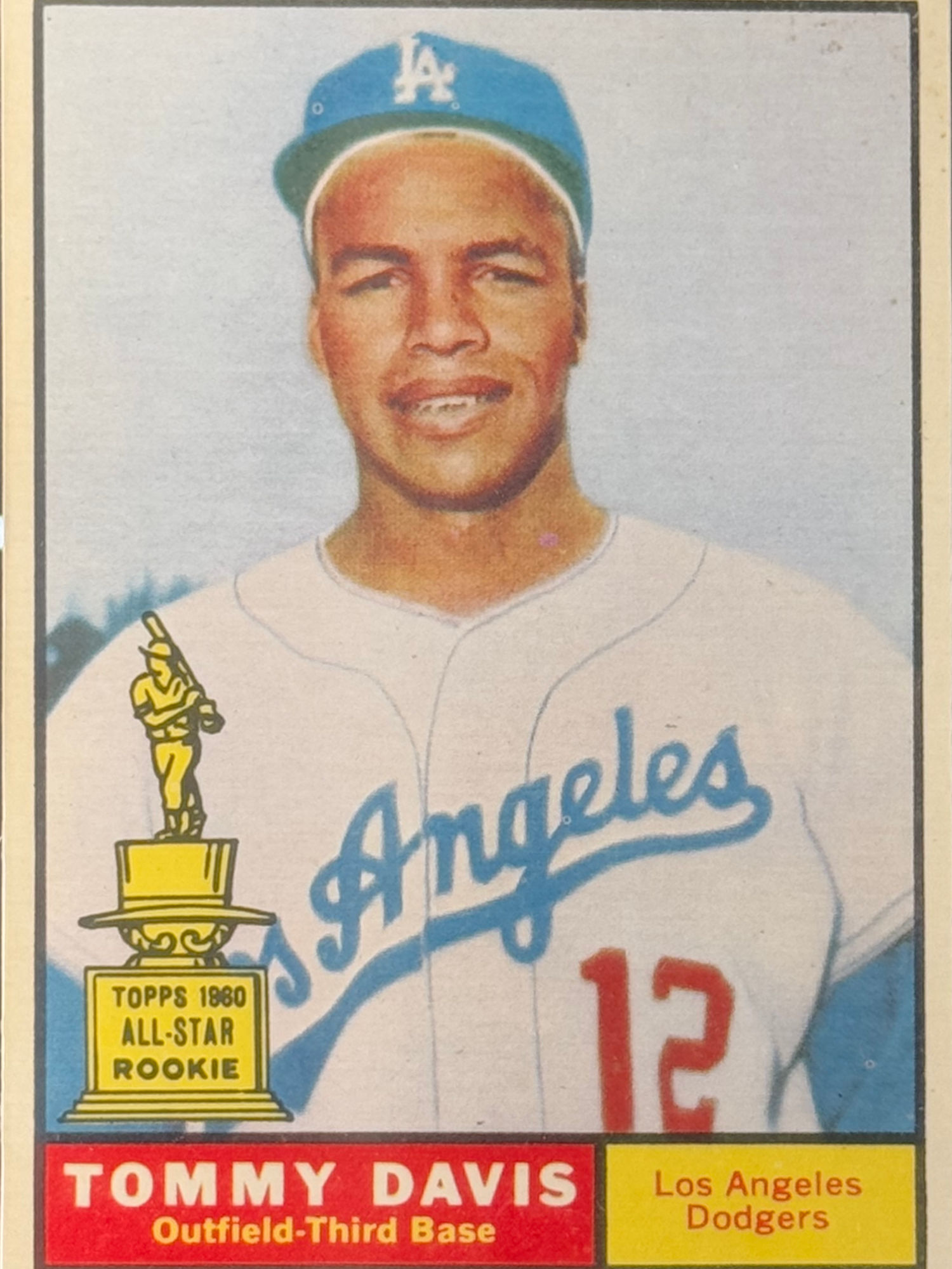 Tommy Davis's Baseball Card Tommy Davis's Baseball Card