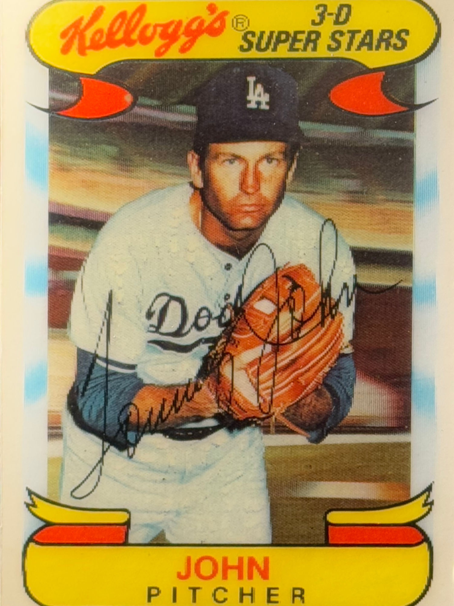 Tommy John's Baseball Card Tommy John's Baseball Card