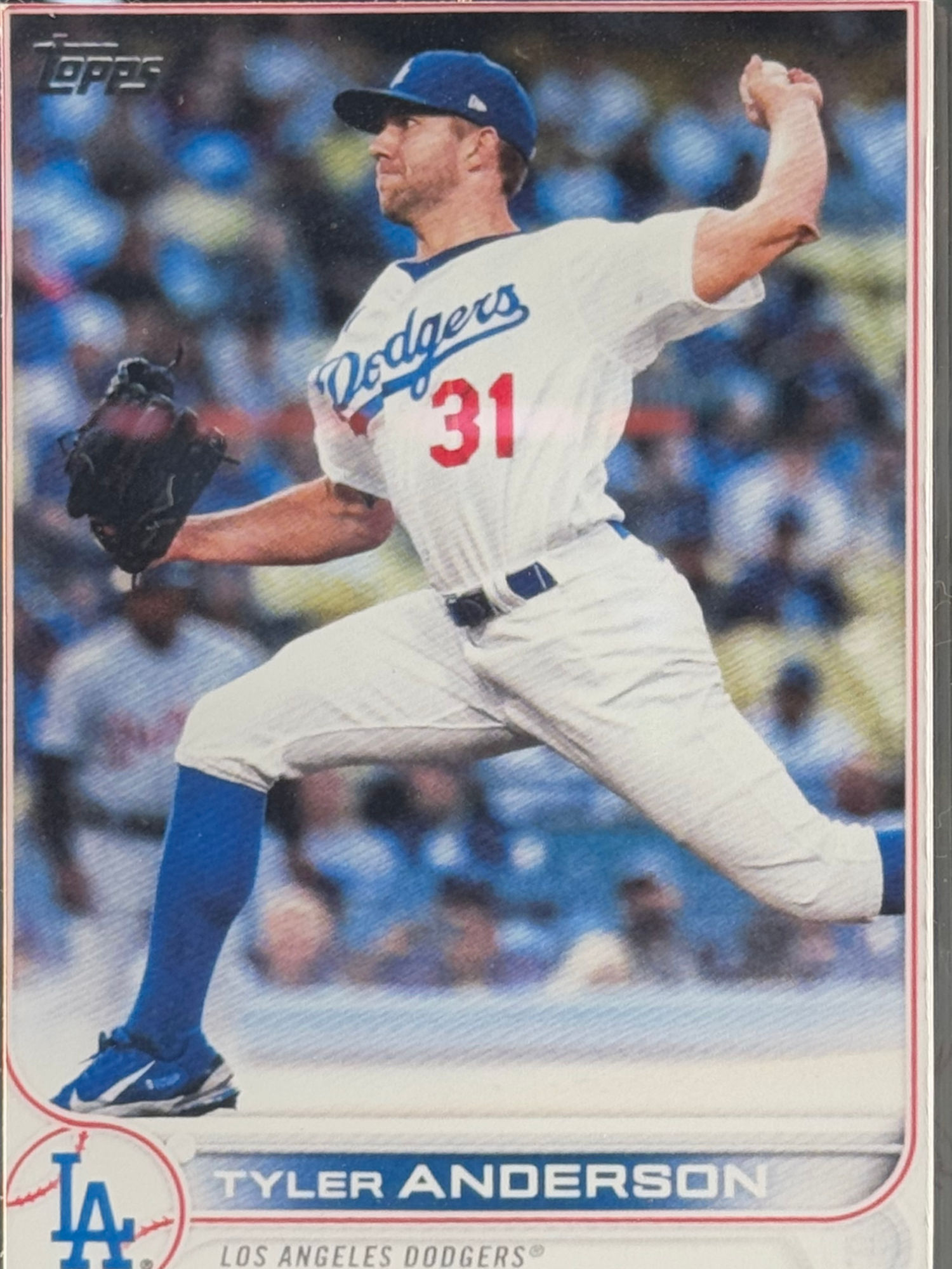 Tyler Anderson's Baseball Card Tyler Anderson's Baseball Card