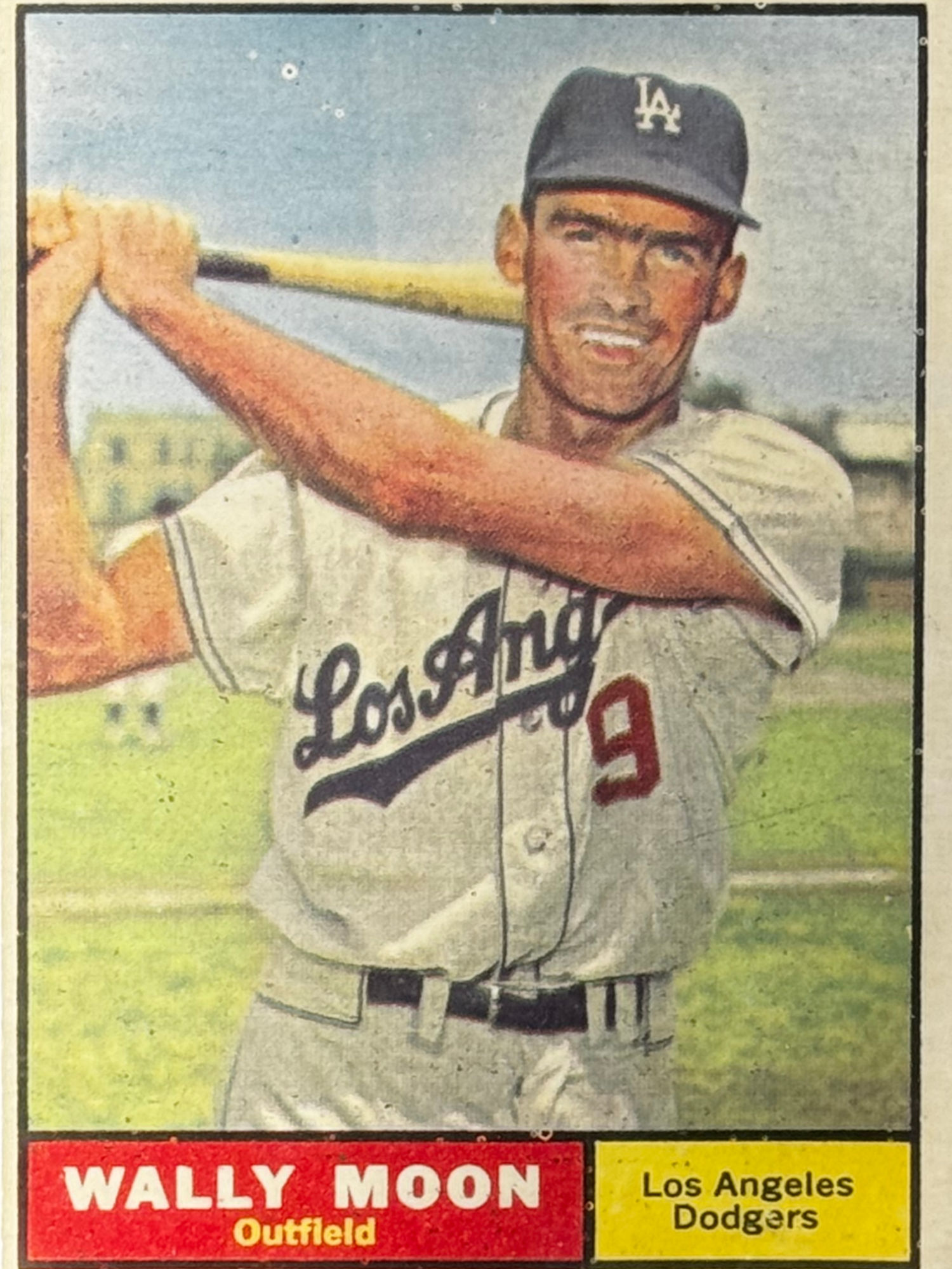 Wally Moon's Baseball Card Wally Moon's Baseball Card