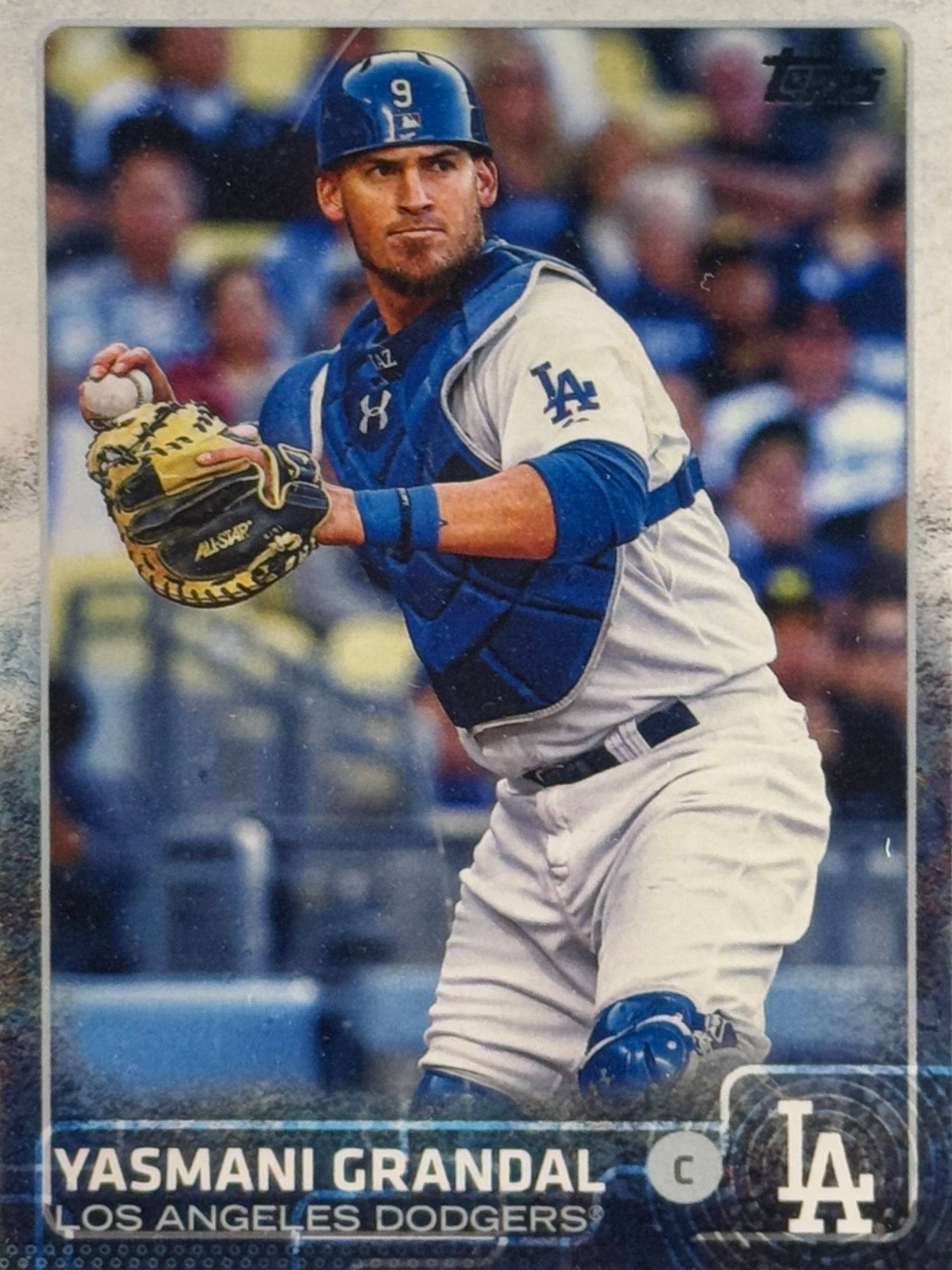 Yasmani Grandal's Baseball Card Yasmani Grandal's Baseball Card