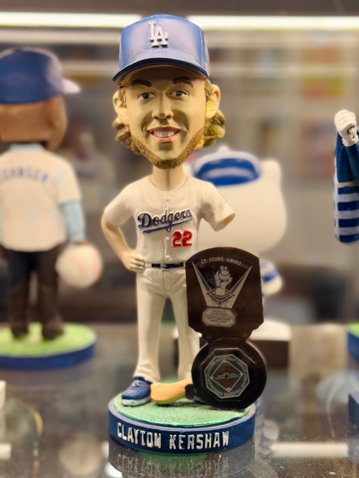 Baseline Club Bobbleheads Clayton Kershaw Cy Young & MVP