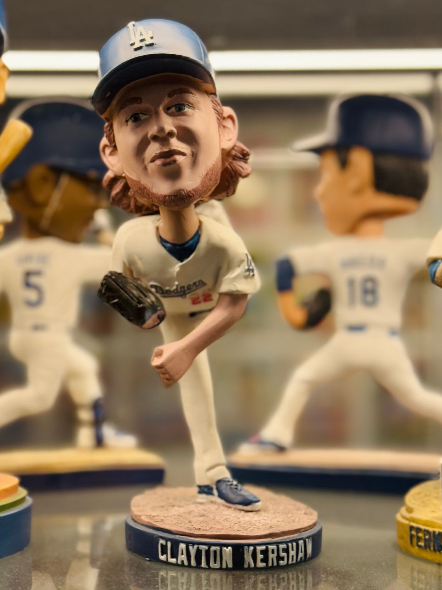 Baseline Club Bobbleheads Clayton Kershaw