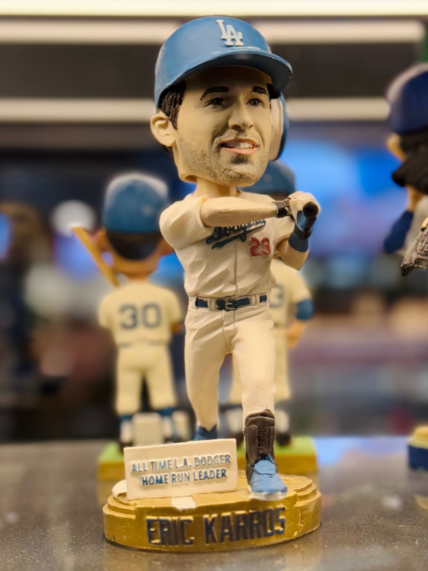 Baseline Club Bobbleheads Eric Karros