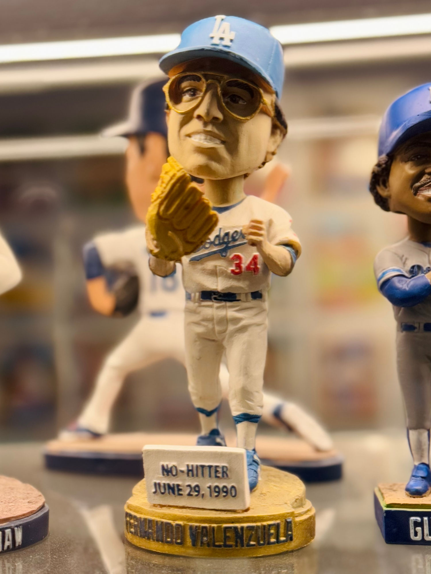 Fernando Valenzuela No-Hitter Baseline Club Bobbleheads Fernando Valenzuela No-Hitter