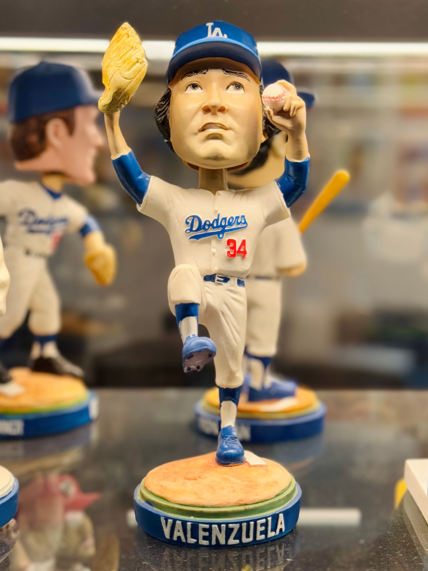 Fernando Valenzuela Baseline Club Bobbleheads Fernando Valenzuela