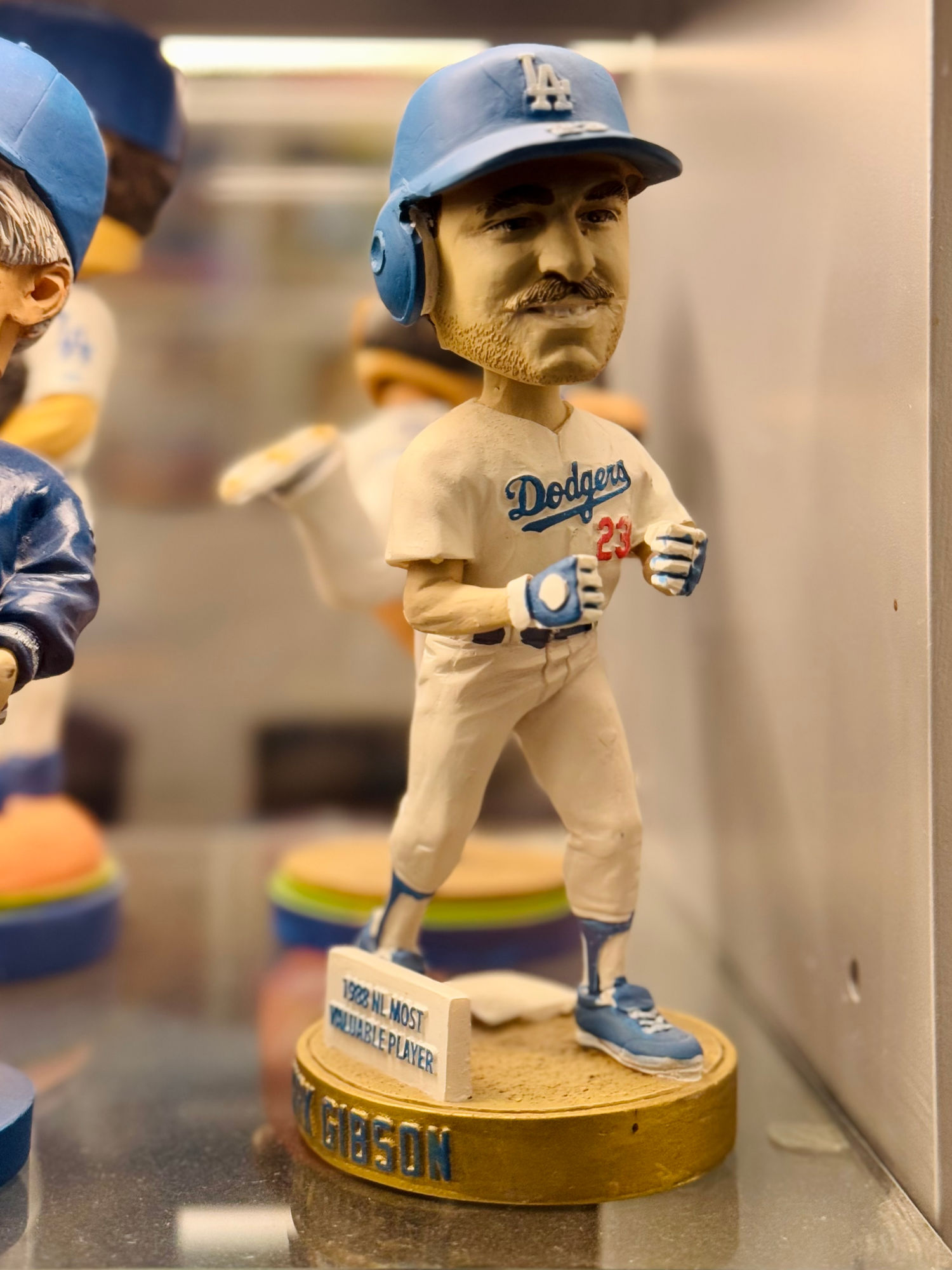 Kirk Gibson MVP Baseline Club Bobbleheads Kirk Gibson MVP