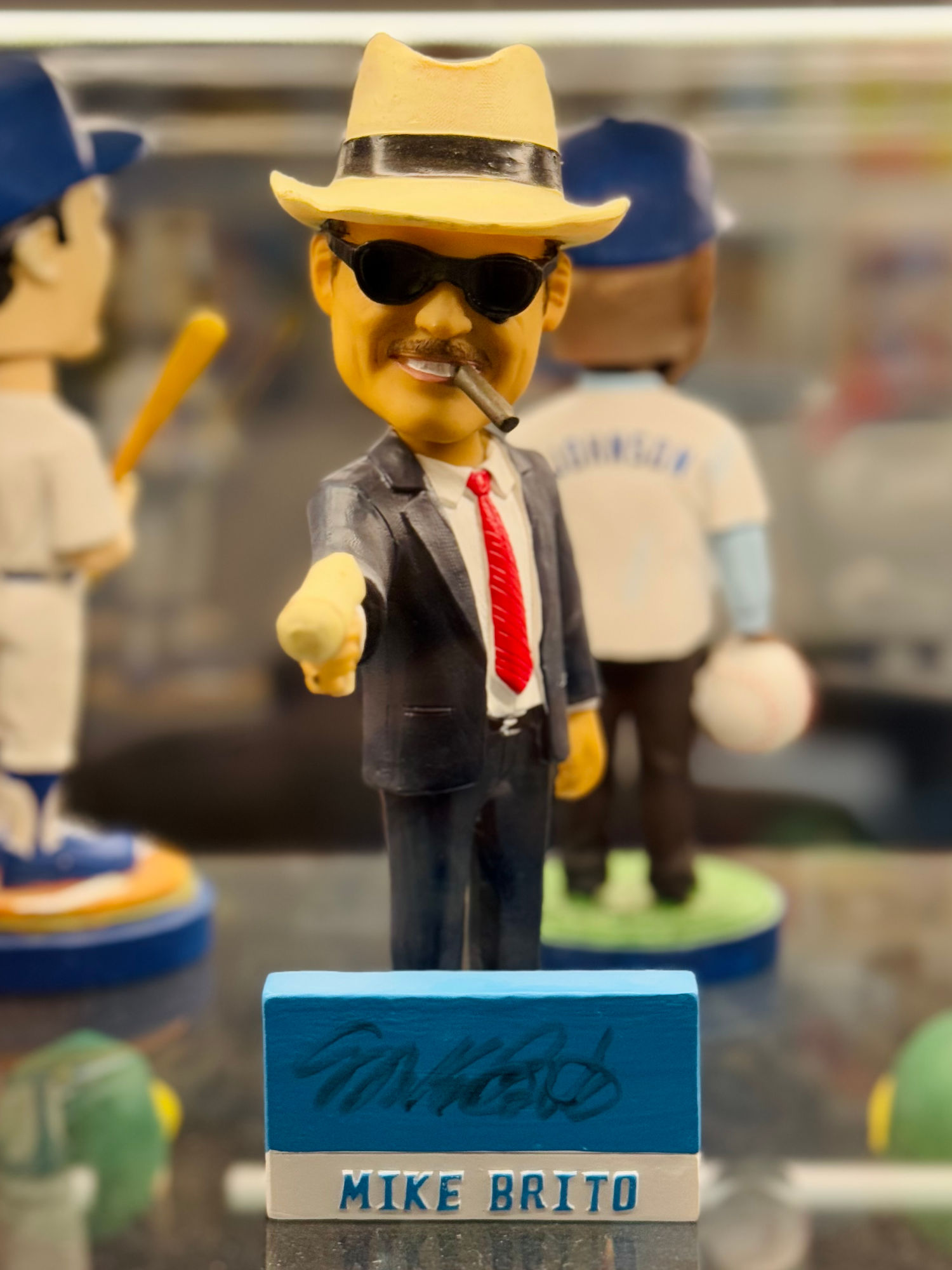 Scout Mike Brito Baseline Club Bobbleheads Mike Brito