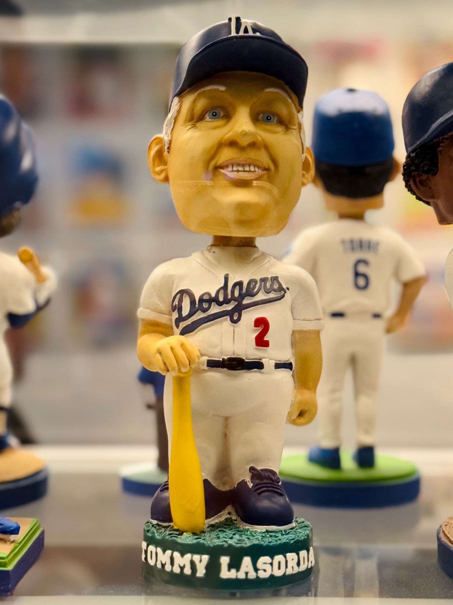 Tommy Lasorda Bat Baseline Club Bobbleheads Tommy Lasorda Bat