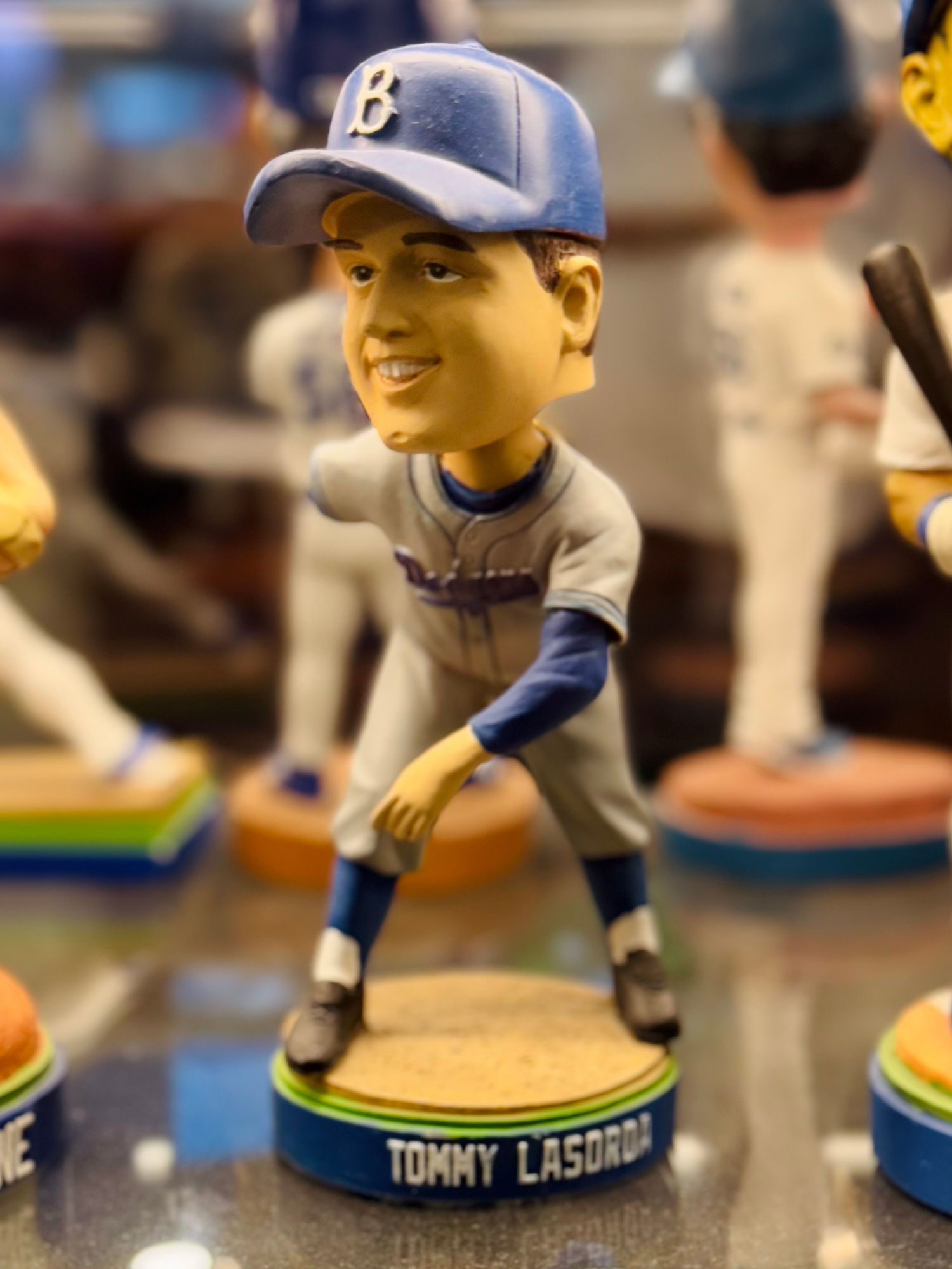 Tommy Lasorda Pitcher Baseline Club Bobbleheads Tommy Lasorda Pitcher