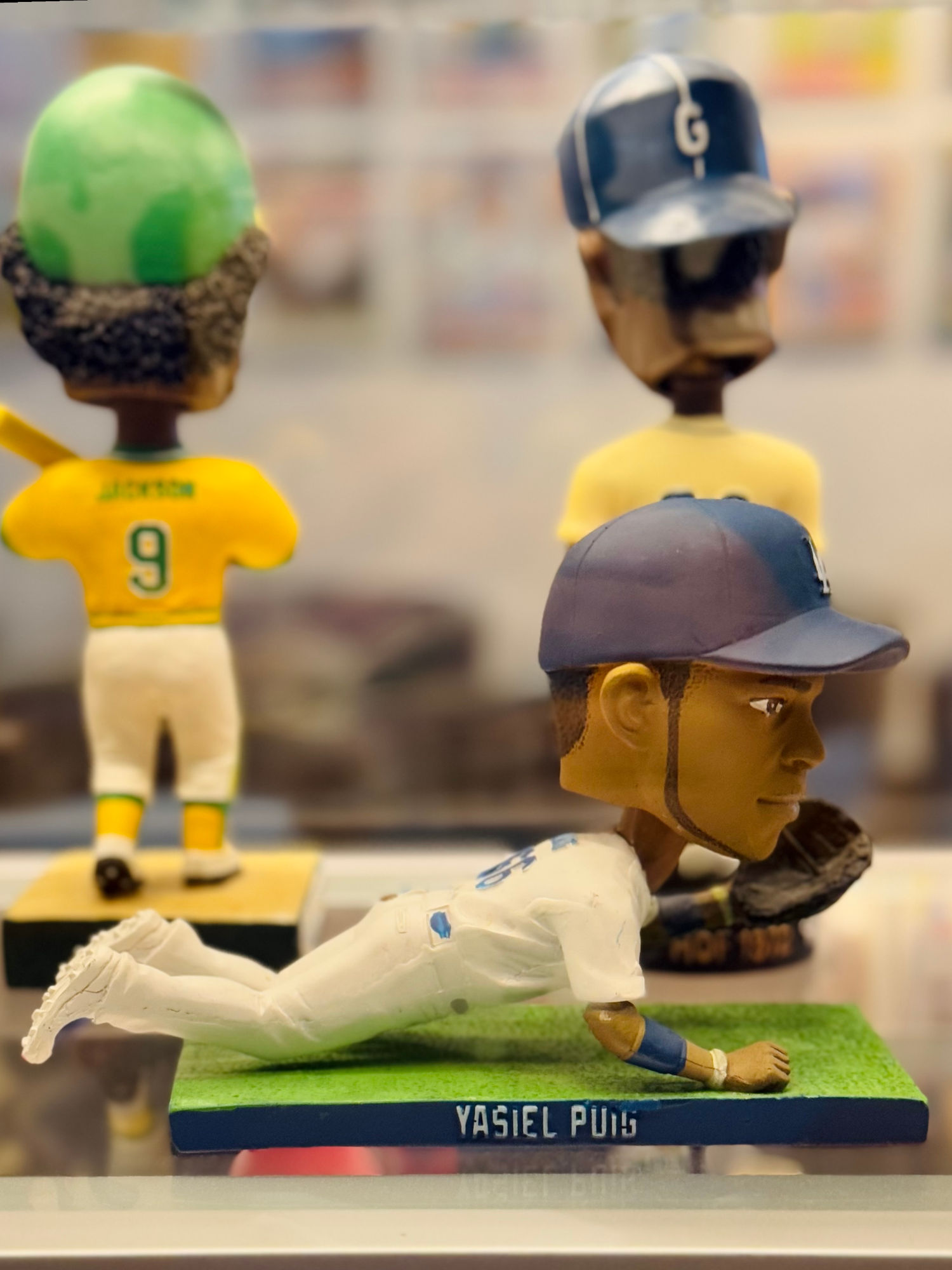 Yasiel Puig Baseline Club Bobbleheads Yasiel Puig