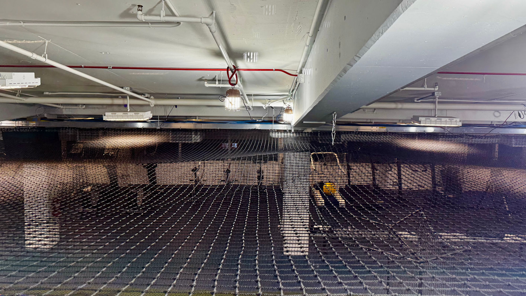Batting Cage Weight Room