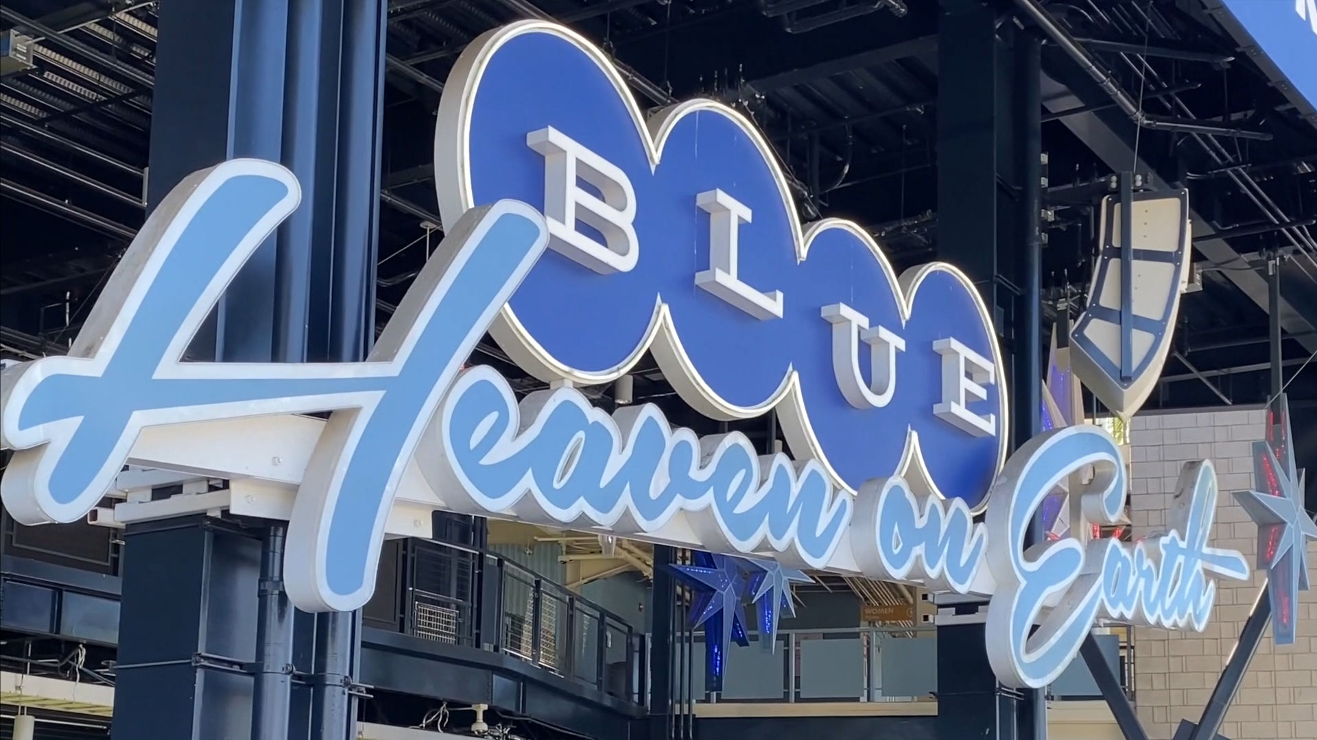 Blue Heaven on Earth Dodger Stadium